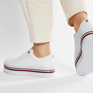 Кожаные тенниски на платформе Tommy Hilfiger 41 размер (2 фото из 4)