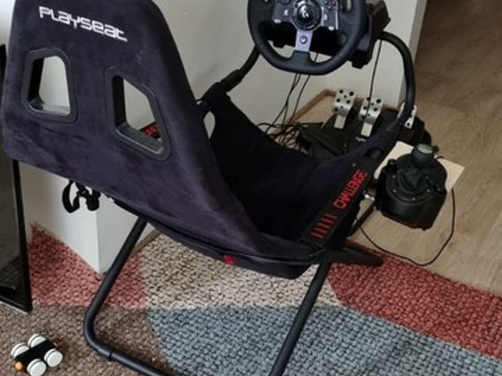 Logitech g920+ Käigukast Komplekt Playseat Challenge tool