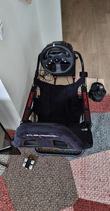 Logitech g920 + Gearbox Set Playseat Challenge стул (2 фото из 3)