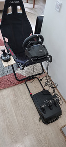 Logitech g920 + Gearbox Set Playseat Challenge стул (3 фото из 3)