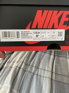 Jordan 1 retro high og (6 фото из 6)