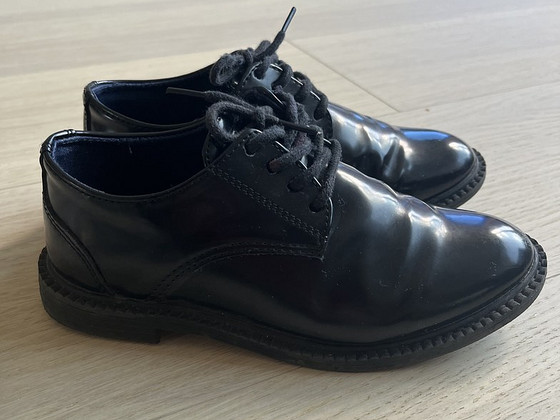 Zara Праздничные черные лаковые туфли 30