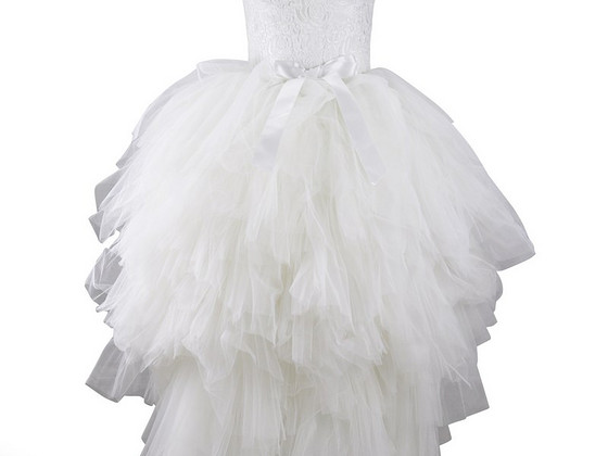 Lesy Luxury White Dress for Occasion