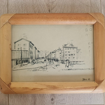 Kääbus. Graafika. 1961. Eesti kunstnik.