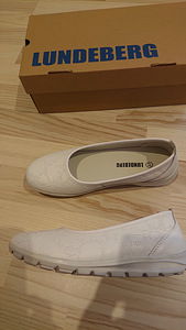 НОВЫЕ! Кожаные балетки Lundeberg 37 (3 фото из 3)