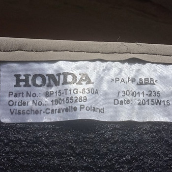 Müün uued põrandamatid CR-V 12/18 a