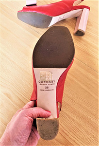 Почти новые кожаные босоножки CARNABY р 38 (6 фото из 10)