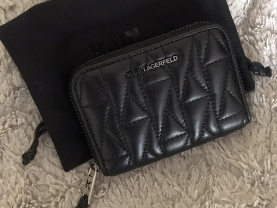 Кожаный кошелек Karl lagerfeld