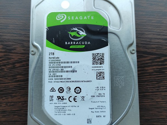 Kõvaketas 2, 4, 6 TB