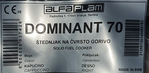 Pliit Alfa Plam Dominant 70 (2 foto / 6)