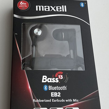 Maxell Bass 13 Bluetooth EB2 Black/White