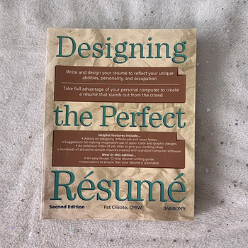 Raamat / Designing the Perfect Resume