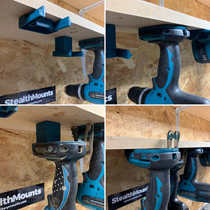 StealthMounts Makita 18v LXT akutööriistade hoidik 4tk (6 foto / 9)
