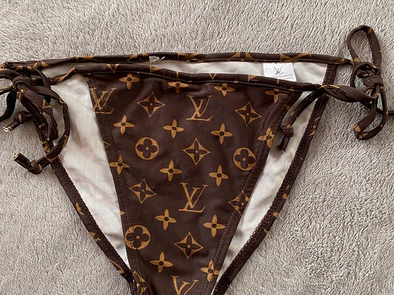 Светло-коричневые плавки louis vuitton