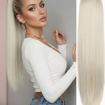Blond Hobusesaba juuksepikendus pikkus 86 Cm