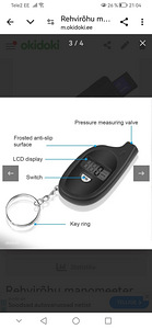 Тестер протектора,давления шинах,XTOOL TP300,TPMS, тормозной (3 фото из 10)