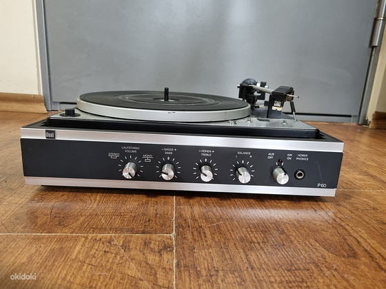 Dual P60A проигрыватель Shure M75 1224