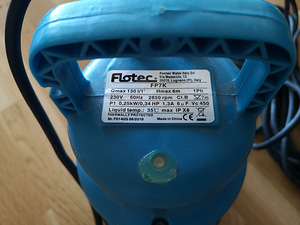 TÜHJENDUSPUMP FLOTEC FP 7K (2 foto / 3)