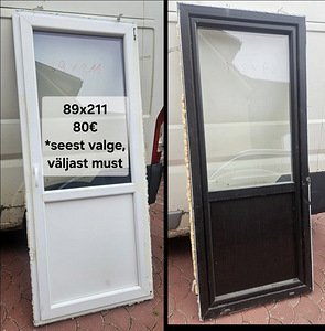 PVC RõduUksed / terrassiuksed (6 foto / 7)