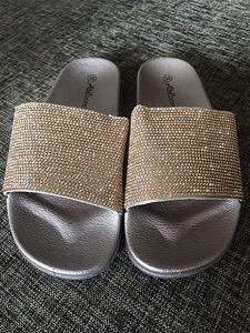 Kivikestega Rose Gold Plätud (uued) S38 (1 foto / 7)