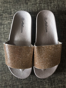Kivikestega Rose Gold Plätud (uued) S38 (3 foto / 7)