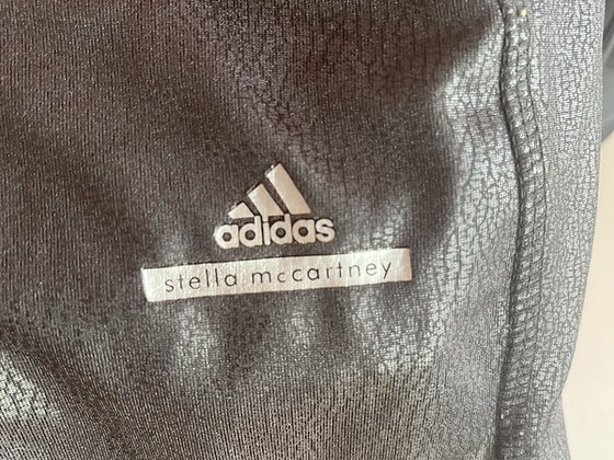Black leather Adidas leggings, S, Stella McCartney edition