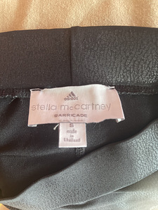 Черные кожаные леггинсы Adidas, S, Stella McCartney edition (3 фото из 3)