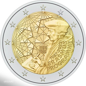 2 евро Erasmus Programme (1 фото из 1)