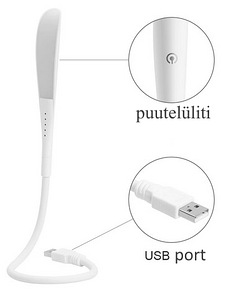 Usb светодиодная портативная лампа (2 фото из 4)