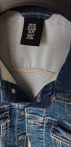 Джинсовая куртка для мальчиков h&M, размер 158 (возраст 12-1 (3 фото из 4)