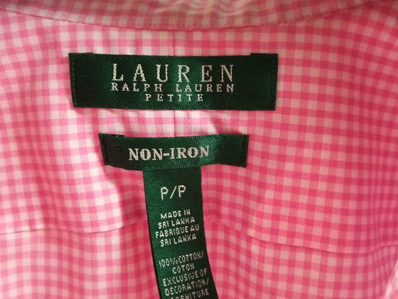 Блузка-рубашка Ralph Lauren.