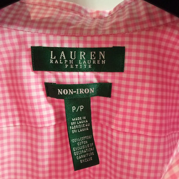 Блузка-рубашка Ralph Lauren.