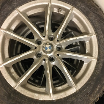 BMW 5-seeria G30 originaal 17' talverattad V-spoke 618, 4tk