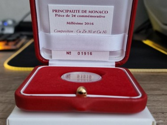2 EURO MONACO 2016 - Monte Carlo by Charles III