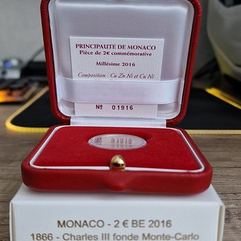 2 ЕВРО МОНАКО 2016 - Monte Carlo by Charles III