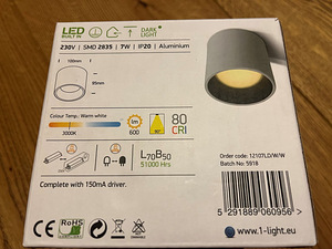 LED valgusti (1tk) (5 foto / 5)