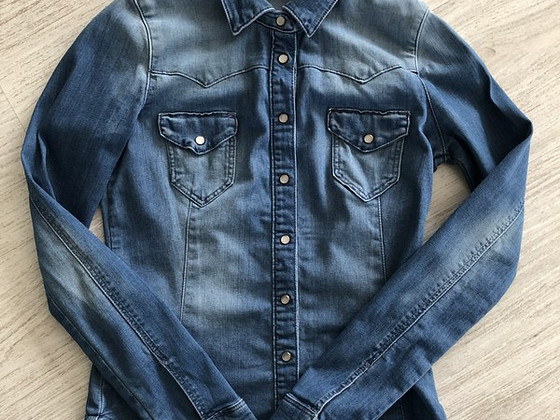 Denim рубашка