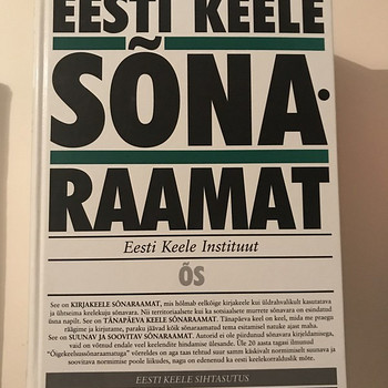 Eesti keele sõnaraamat