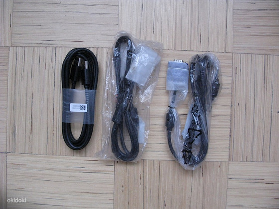 Videokaablid - DP; DVI ja VGA - 3tk.
