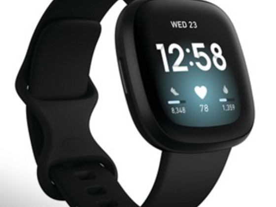 Умные часы Fitbit Versa 3 Wi-Fi NFC, black
