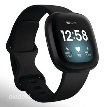 Nutikell Fitbit Versa 3 Wi-Fi NFC, black