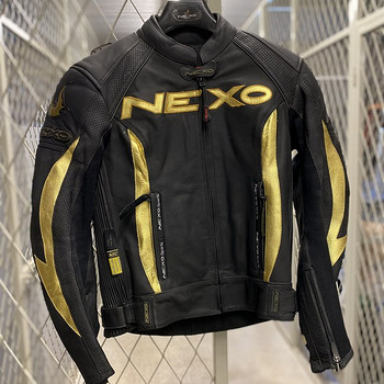 Nexo кожаная мотокуртка