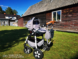 Laste käru (4 foto / 8)