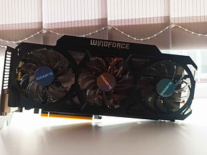 GIGABYTE GTX 770 WindForce 3X OC graafikakaart (1 foto / 3)