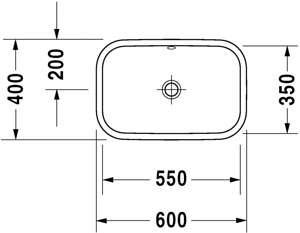Duravit Happy D.2 раковина (3 фото из 6)