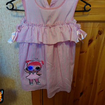 Vilguvad kleit L.o.l , sobib 4 a