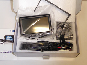 Digital Reverse Camera System 7 inch screen (4 foto / 5)