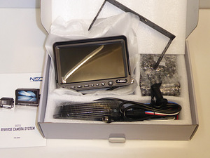 Digital Reverse Camera System 7 inch screen (5 foto / 5)