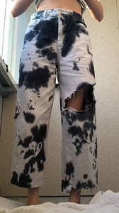 Custom jeans / kohandatud tekstid (1 foto / 4)