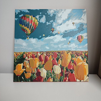 Painting "Flight into the future"